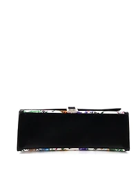 Pre-Owned Gucci Medium x Balenciaga The Hacker Project Hourglass Top Handle Bag Flora Canvas