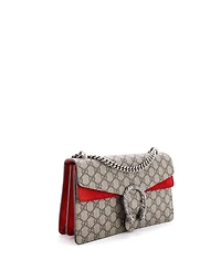 Pre-Owned Gucci Small Dionysus Bag Gg Coated Canvas
