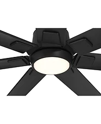 Casa Vieja 84" Airbender Led Ceiling Fan with Remote