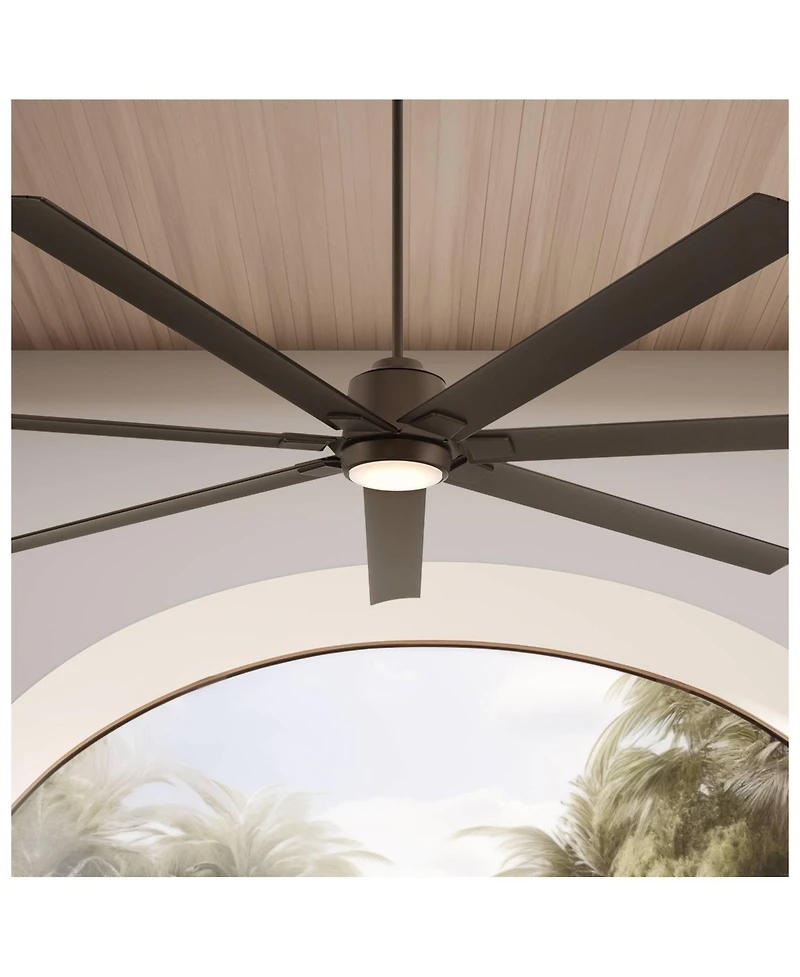 Casa Vieja 84" Airbender Emperial Led Ceiling Fan with Remote