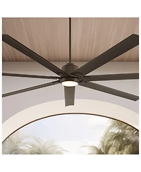 Casa Vieja 84" Airbender Emperial Led Ceiling Fan with Remote