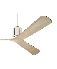 Casa Vieja Avo Matte White Indoor Ceiling Fan with Remote