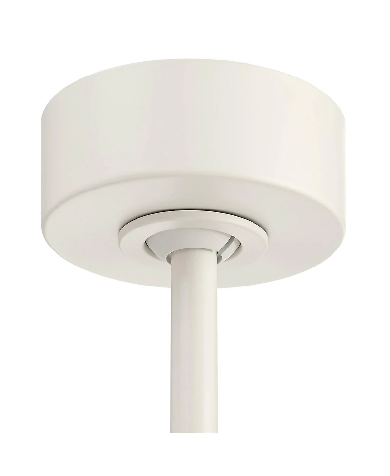 Casa Vieja Avo Matte White Indoor Ceiling Fan with Remote
