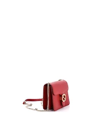 Pre-Owned Gucci Small Interlocking Shoulder Bag Leather