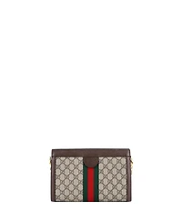 Pre-Owned Gucci Ophidia Chain Shoulder Bag Gg Coated Canvas