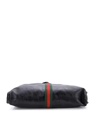Pre-Owned Gucci Large Rajah Chain Tote Leather