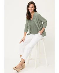 Olsen Women's V-Neck T-Shirt