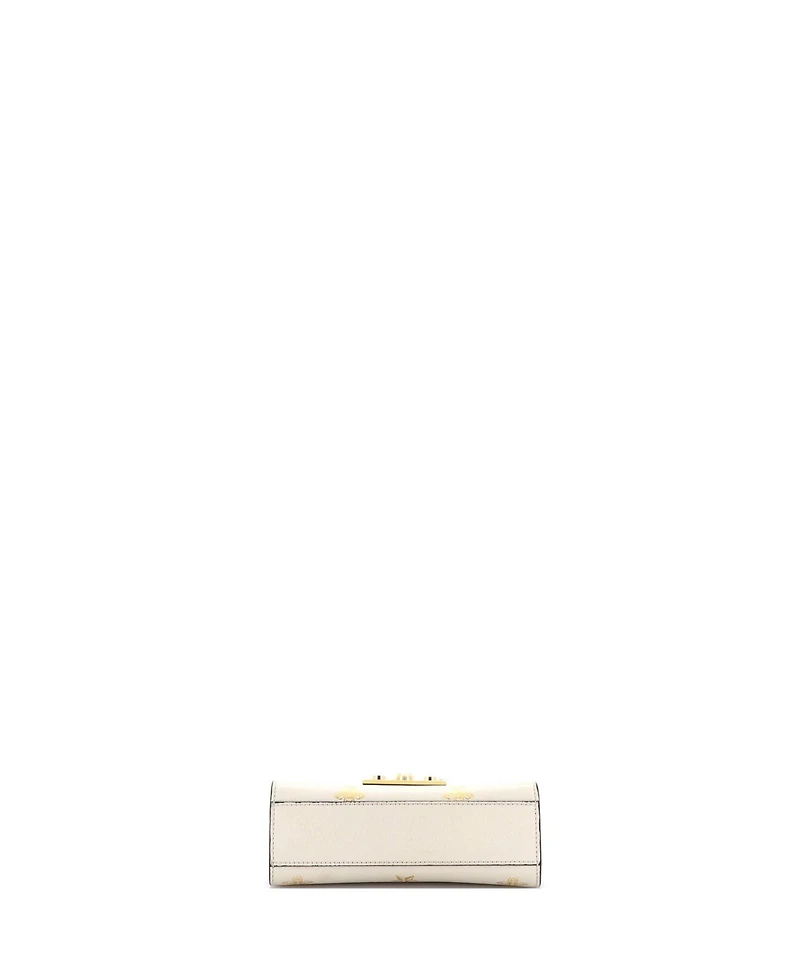 Pre-Owned Gucci Small Padlock Shoulder Bag Printed Leather