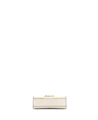 Pre-Owned Gucci Small Padlock Shoulder Bag Printed Leather