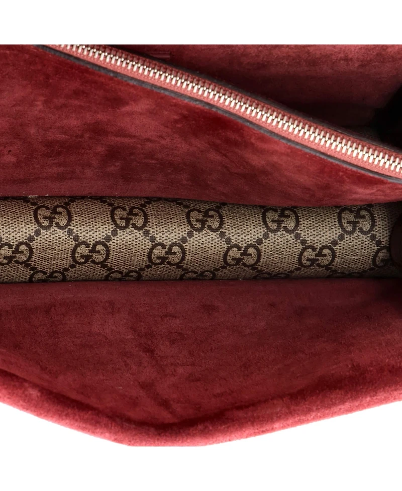 Pre-Owned Gucci Medium Dionysus Bag Blooms Print Gg Coated Canvas