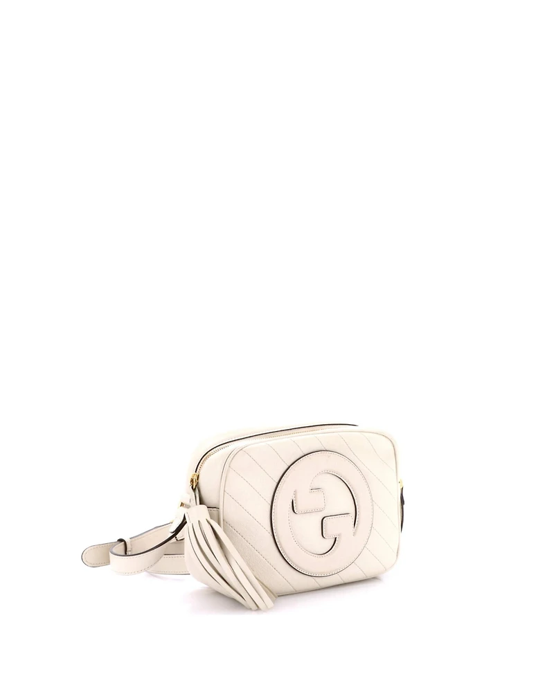 Pre-Owned Gucci Small Blondie Nm Camera Shoulder Bag Diagonal Quilted Leather