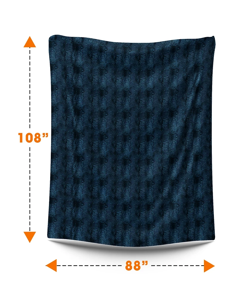 Cheer Collection Textured Decorative Throw, 108" x 88"