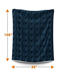 Cheer Collection Textured Decorative Throw, 108" x 88"