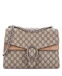 Pre-Owned Gucci Medium Dionysus Bag Gg Coated Canvas