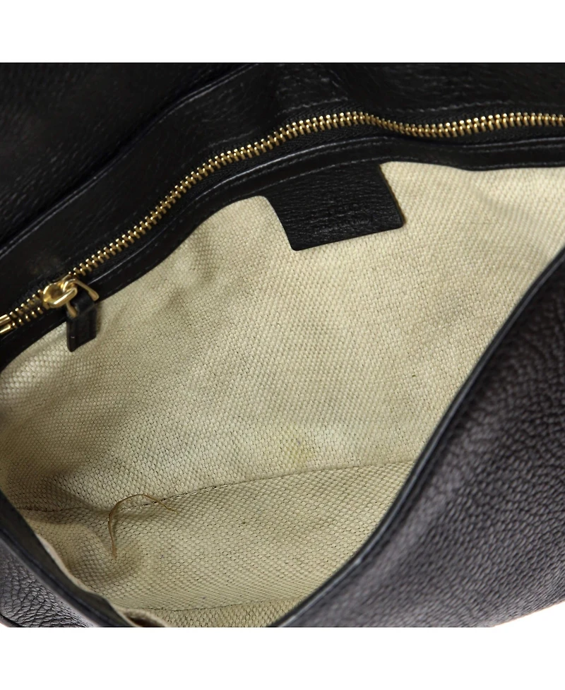 Pre-Owned Gucci Medium Soho Chain Crossbody Bag Leather