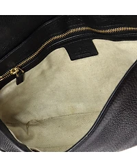 Pre-Owned Gucci Medium Soho Chain Crossbody Bag Leather