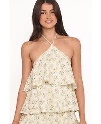 Petal and Pup Women's Darlia Halterneck Maxi Dress