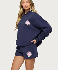 Edikted Women's Beach Bloom Hoodie