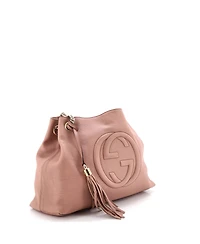 Pre-Owned Gucci Medium Soho Chain Strap Shoulder Bag Leather