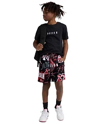 Jordan Boys' 8-18 Dynasty Printed Elastic Waist Shorts