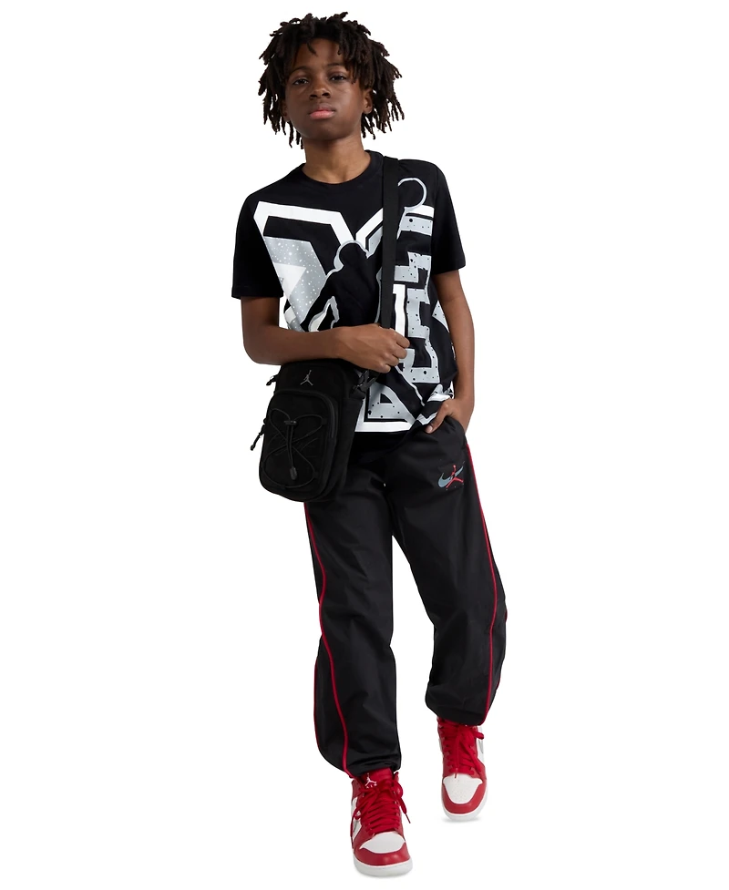 Jordan Boys' 8-20 Split 23 Graphic Crewneck T-Shirt