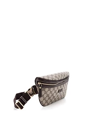 Pre-Owned Gucci Small Belt Bag Gg Coated Canvas with Leather