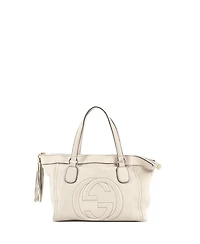 Pre-Owned Gucci Small Soho Zip Tote Leather