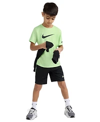 Nike Little Boys Dri-fit Swoosh T-Shirt & Shorts, 2 Piece Set