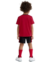 Jordan Boys' Toddler 2T-4T Airball Crewneck T-Shirt and Shorts, 2-Piece Set