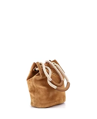 Pre-Owned Prada Medium Mariner Bucket Bag Suede