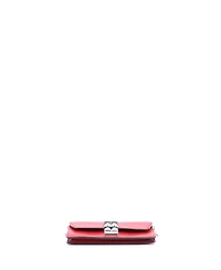 Pre-Owned Prada Elektra Wallet on Chain Studded Leather