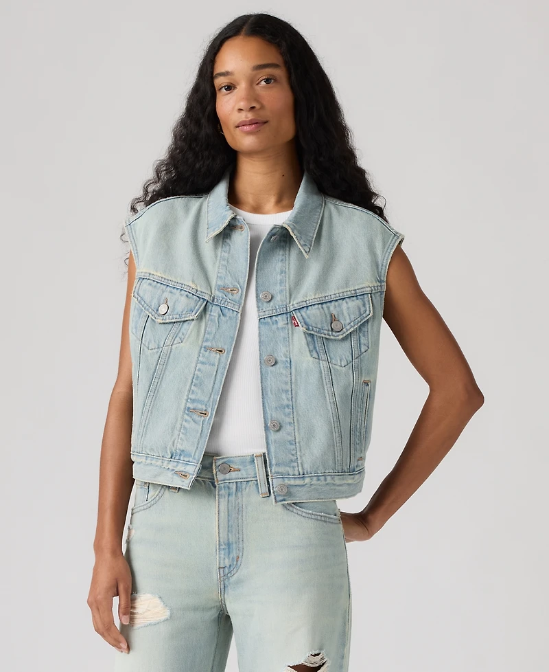 Levi's Women's Premium Shrunken Vest