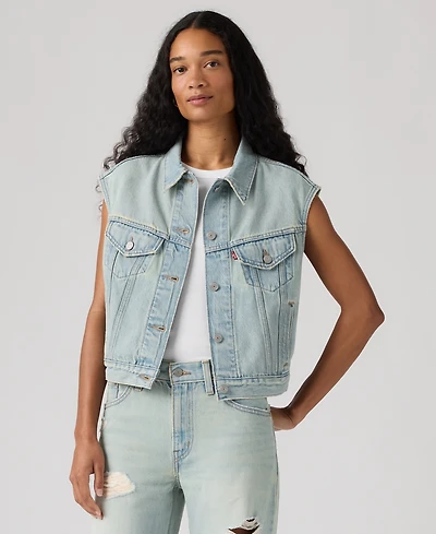 Levi's Women's Premium Shrunken Vest