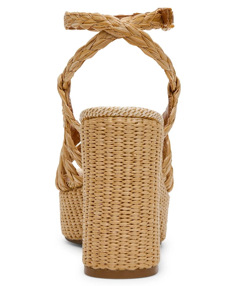 Dv Dolce Vita Women's Micksy Two-Piece Strappy Platform Sandals