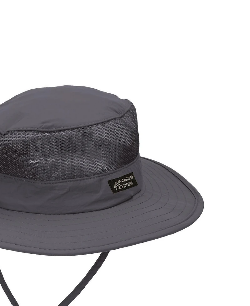 Dorfman Pacific Men's Supplex Big Brim Mesh Sides Hat