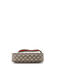 Pre-Owned Gucci Small Ophidia Charm Shoulder Bag Gg Coated Canvas