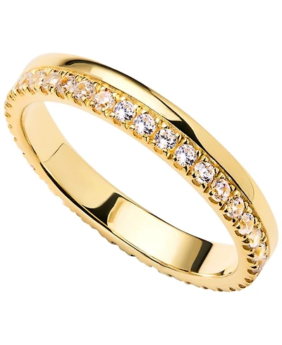 Ana Luisa Celine Double Cubic Zirconia Band Ring