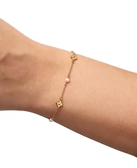 Ana Luisa Freshwater Pearl Hannah Flower Bracelet