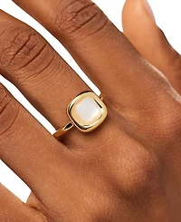 Ana Luisa Mother of Pearl Clara Statement Ring