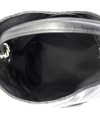 Pre-Owned Gucci Mini Blondie Nm Bucket Bag Diagonal Quilted Leather