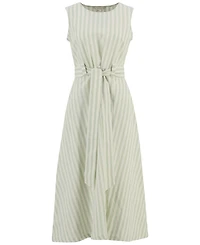 Barbour Women's Inez Striped Midi Dress