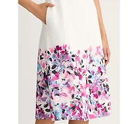 Kasper Women's Sleeveless Floral Midi Dress