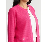 Kasper Women's Kissing-Front Cardigan