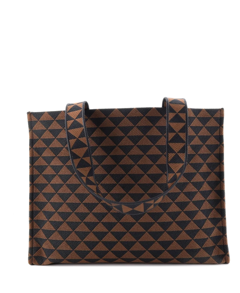 Pre-Owned Prada Horizontal Symbole Shopper Tote Jacquard