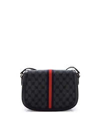 Pre-Owned Gucci Medium x Balenciaga The Hacker Project Flap Messenger Bag Bb Canvas