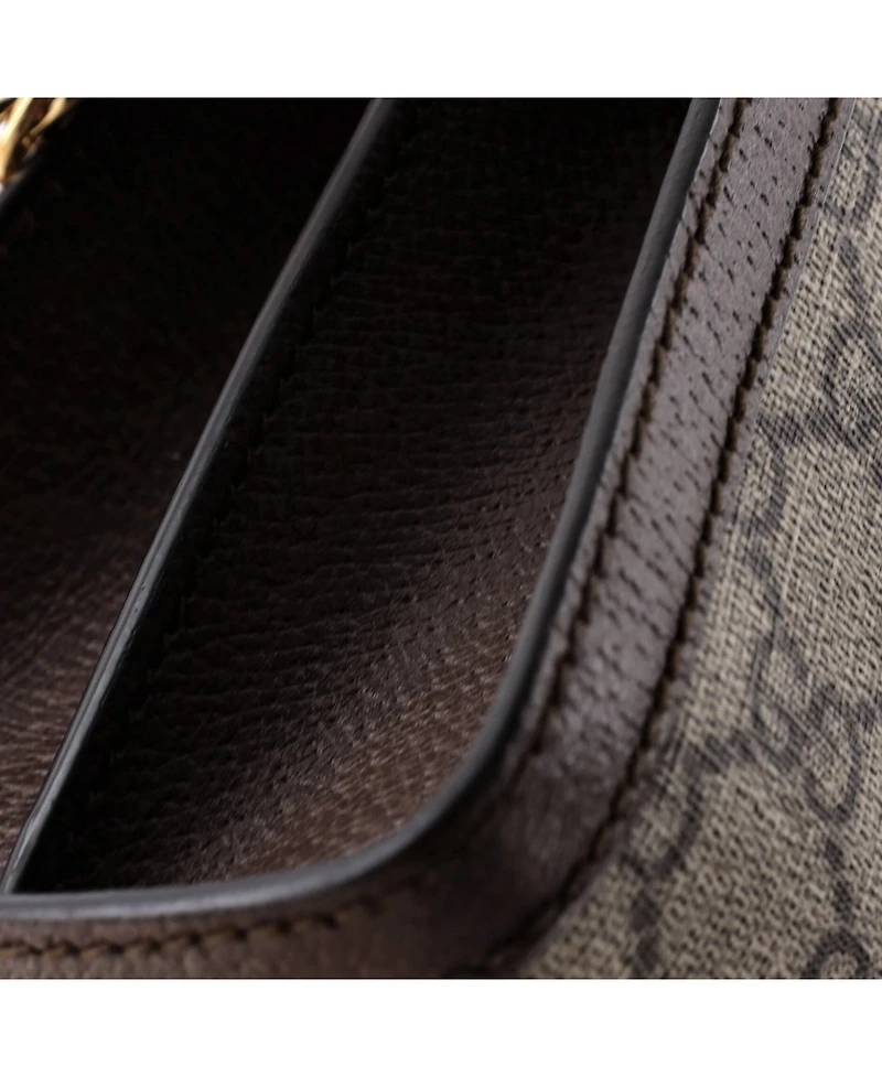 Pre-Owned Gucci Ophidia Chain Shoulder Bag Gg Coated Canvas