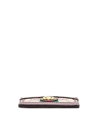Pre-Owned Gucci Ophidia Card Holder Gg Coated Canvas