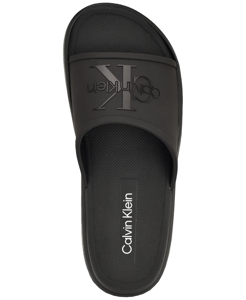 Calvin Klein Men's Meloy Slip-On Slide Sandals