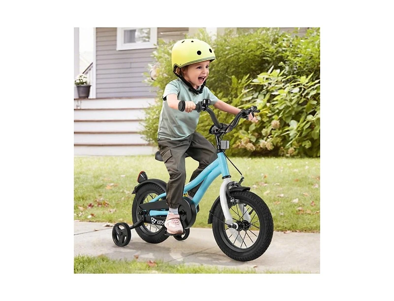 Hongge Kids Bike for 3-4 Years Old with Training Wheels