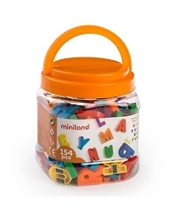 Miniland Magnetic Uppercase Letters - 154 Pieces